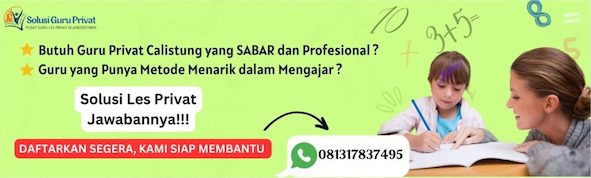 Les Privat TK Calistung Jakarta